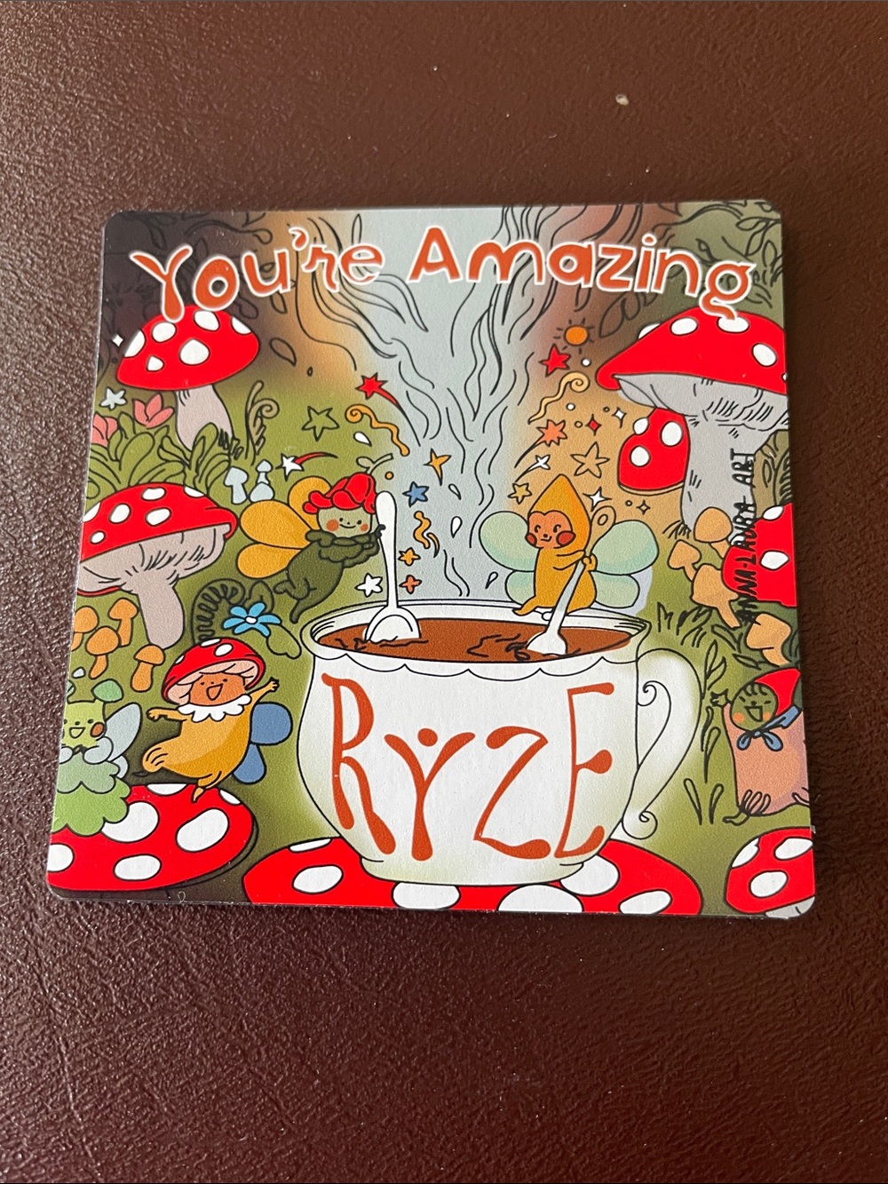 Ryze Mushroom Coffee Magnet